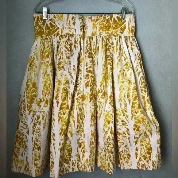 Handmade Yellow Mustard White Skirt Large? - Picture 10 of 10